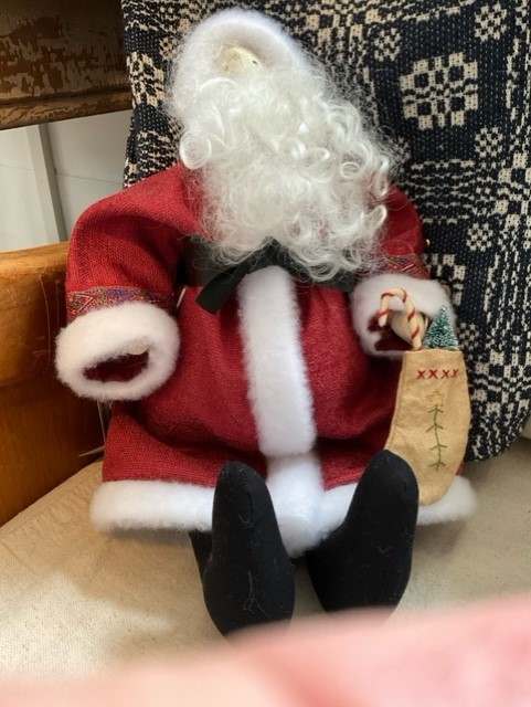 Sitting Santa